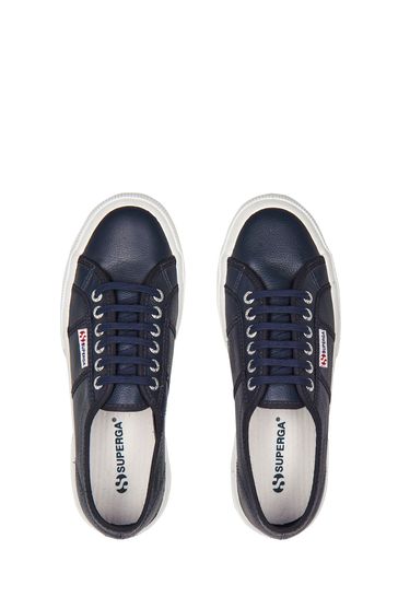 Superga leather sneakers deals