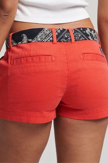Red hot sale shorts
