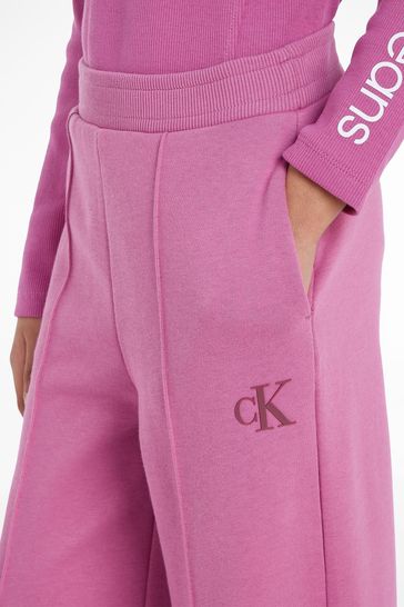 Pink calvin klein tracksuit top