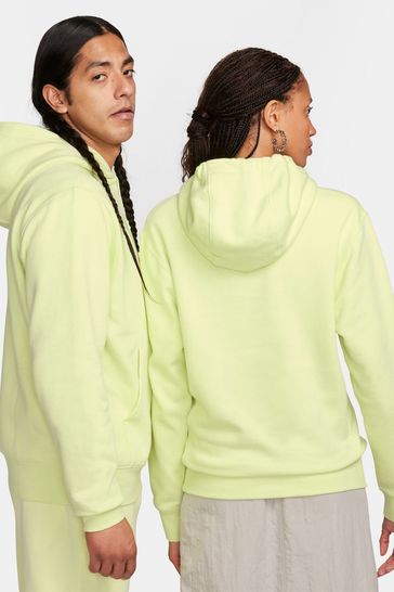 Buy Nike Yellow Club Fleece Pullover Hoodie from Next Poland