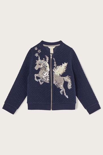 Unicorn sequin on sale bomber jacket