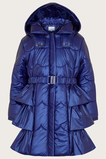Monsoon navy coat store