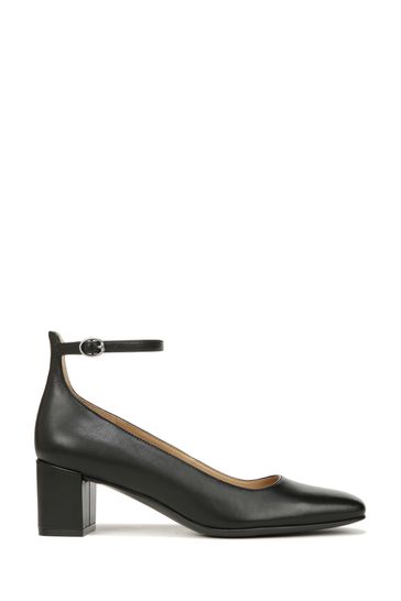 Naturalizer Karina Ankle Strap Black Shoes