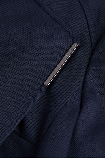 Buy Ted Baker Blue Rosina Midi Length Wrap Trench Coat from Next