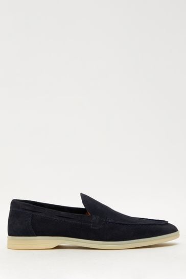 Schuh Blue Phillip Suede Loafers