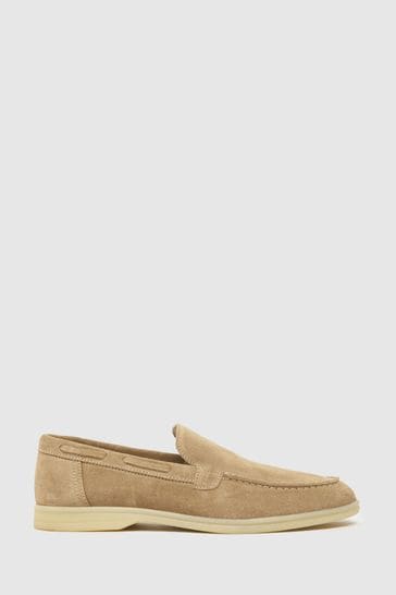 Schuh Natural Phillip Suede Loafers