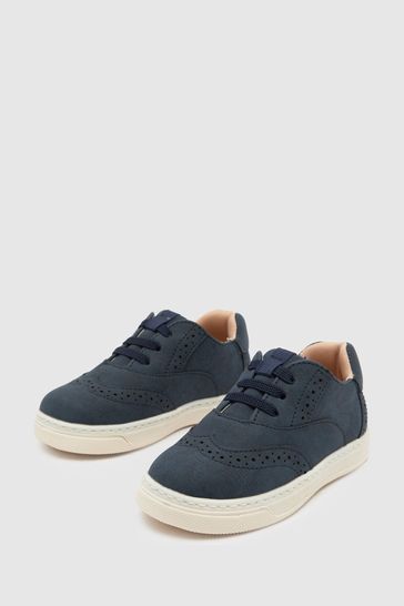 Buy Schuh Blue Latch Brogue Shoes from Next USA