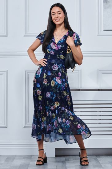 Jolie moi new arrivals tiered maxi skirt