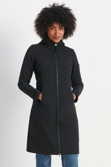 Tog 24 Black Marina Extra Long Softshell Jacket