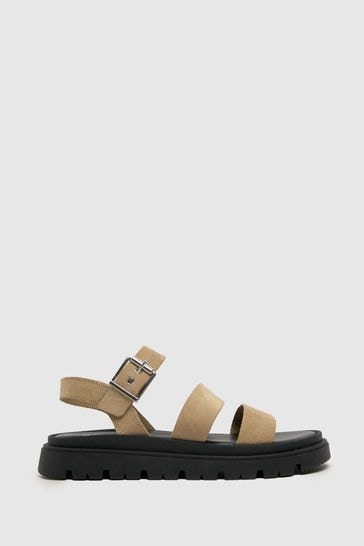 Schuh Tina Chunky Leather Sandals
