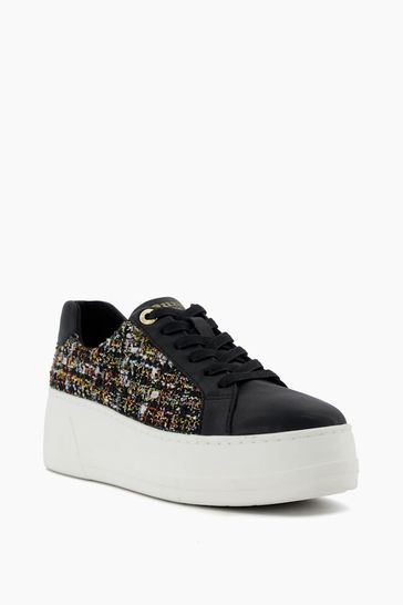 Buy Dune London Episode Flatform Sole White Trainers from Next