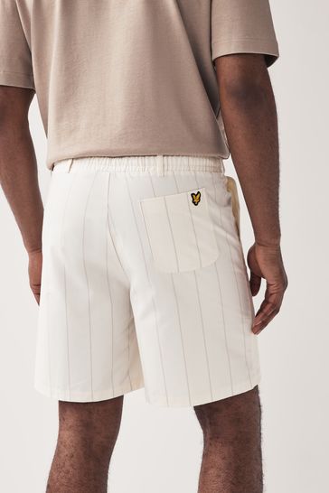 Buy Lyle Scott Off White Pinstripe Shorts from Next USA