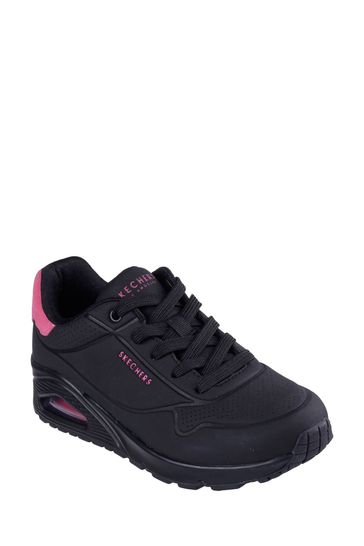 Buy Skechers Black Uno Pop Back Trainers from Next Netherlands