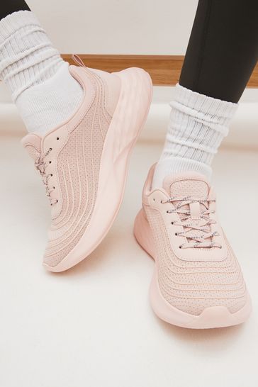 Nude Pink Next Active Sports Gym Trainers