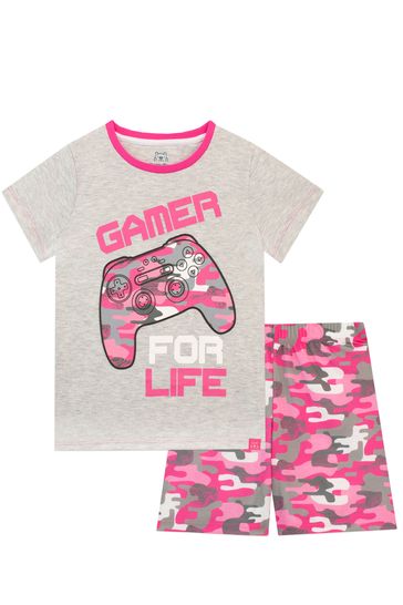 Harry Bear Grey Gaming Pyjamas