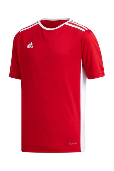 adidas Red Junior Entrada 18 T-Shirt
