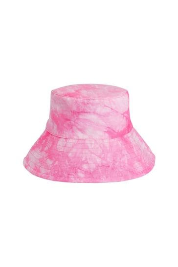 Pink Tie Dye Bucket Hat (1-16yrs)