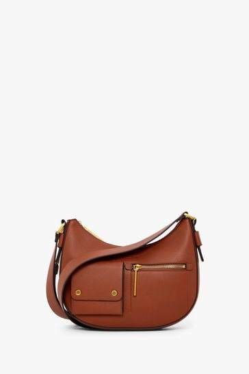 Jasper Conran London Dahlia Pu Scoop Tan Brown Bag