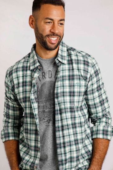 BRONXTON LONG SLEEVE FLANNEL