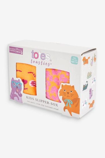 Buy Totes Cat Toasties Kids Original Socks from Next Egypt