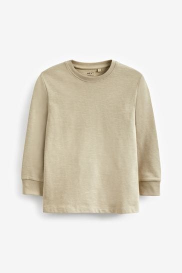 Stone Long Sleeve Cosy T-Shirt (3-16yrs)