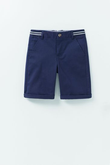 Crew Clothing Blue Chino Shorts