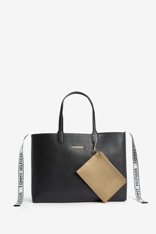 iconic tommy tote bag