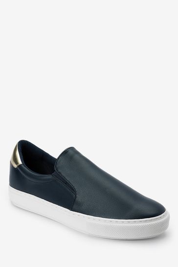 Slip on trainers wide hotsell fit