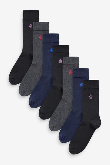 Buy Jeff Banks Brown Recycled Cotton Classic Crew Socks from Next