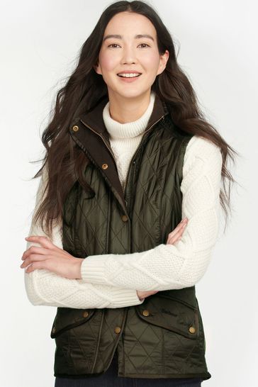 Buy Barbour Green Cavalry Gilet from Next United Arab Emirates