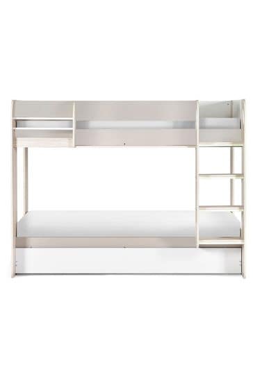 Julian Bowen Taupe Brown Mars Bunk Bed with Pull Out Underbed