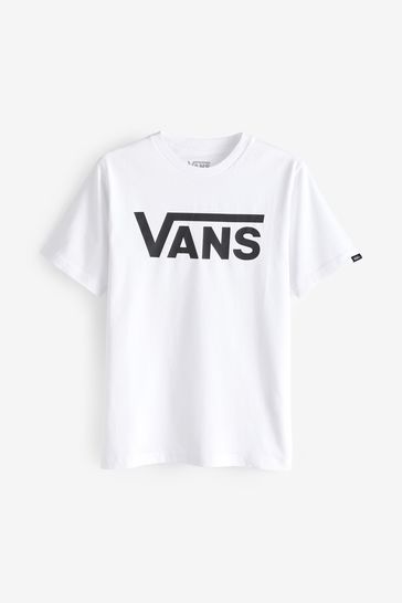 Buy Vans Boys 100 Cotton Classic Logo T Shirt from Next Luxembourg