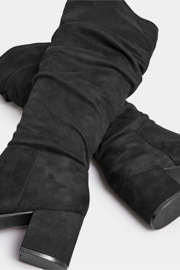 Extra wide store slouch boots