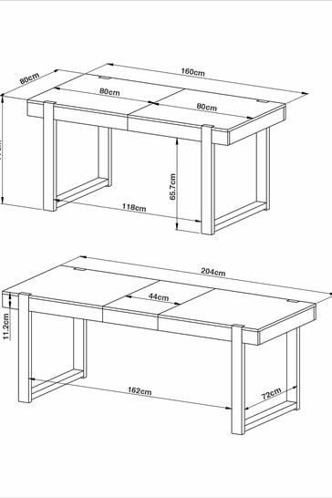 Next jefferson extending table hot sale