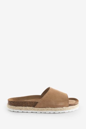 Celtic & Co. Slide Brown Sandals