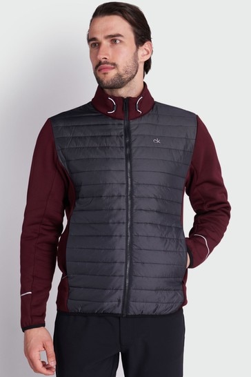 Calvin Klein Golf Purple Wrangell Hybrid Jacket