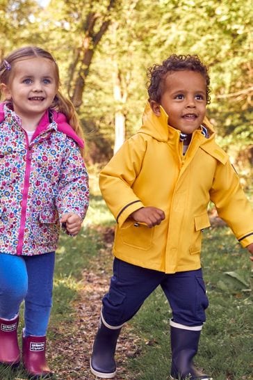 JoJo Maman B b Pink Meadow 4 in 1 Waterproof Polarfleece Jacket