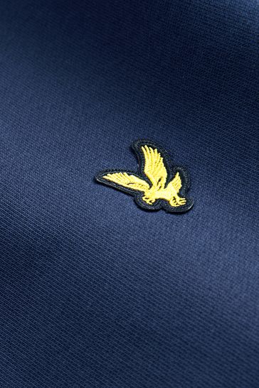 Lyle and scott navy sweatshirt 2025