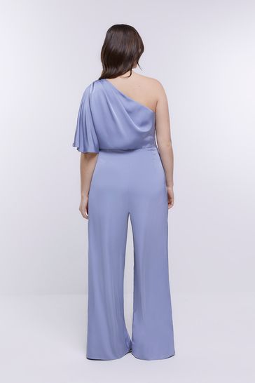 River island blue jumpsuit 2025