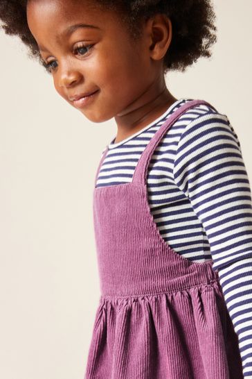 Purple discount overall dress