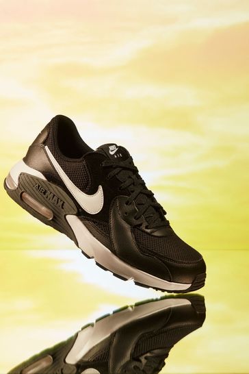 Nike Black/White Air Max Excee Youth Trainers