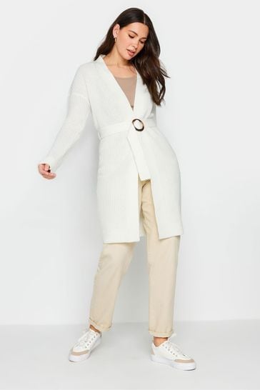 Long Tall Sally Natural Belted Cardigan