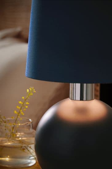 Navy blue best sale touch lamp