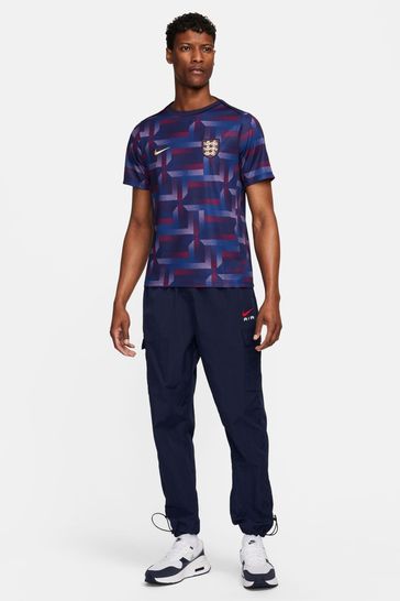 Blue and purple nike shirt on sale