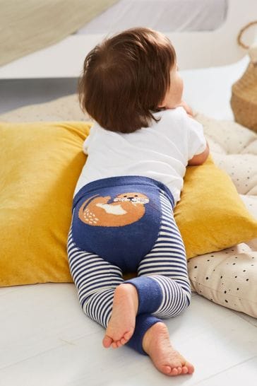 Buy JoJo Maman B b Indigo Otter Baby Leggings from Next Luxembourg