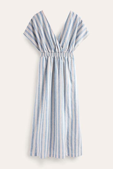Linen kaftan maxi dress outlet