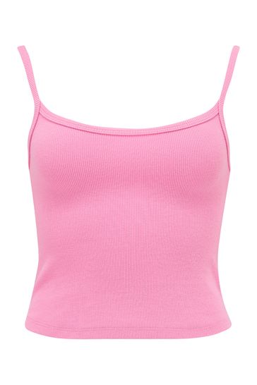 Pour Moi Off Duty Rib Jersey Support Cami - Pink