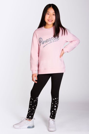 Buy Sequin Logo Girls Sweatshirt from the Laura Ashley online shop