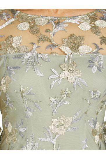 Adrianna papell store sage green dress