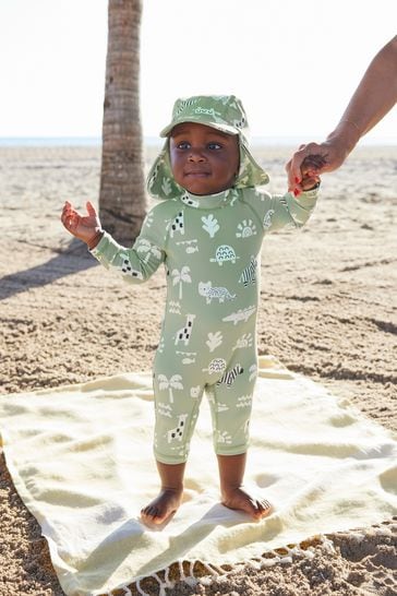 Sunsafe suit sales and hat